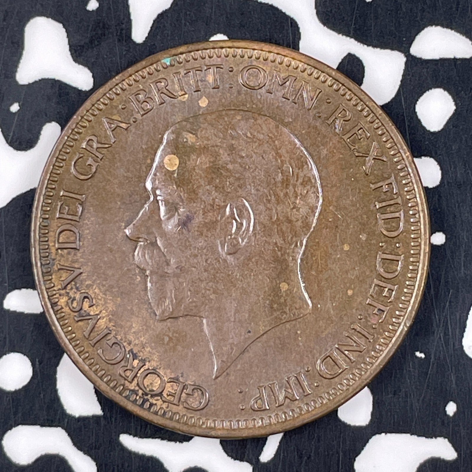1931 Great Britain 1/2 Penny Half Penny Lot#F4339 Nice!
