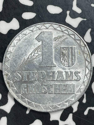(1950) Austria St. Stephens 1 Groschen Token Lot#T9907