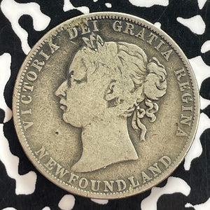 1894 Newfoundland 50 Cents Lot#T7713 Silver!
