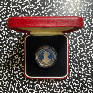 1985 Lesotho Moshoeshoe II Jubilee 1 Loti Lot#B2782 Silver! Proof! W/ Case & COA