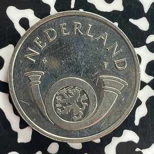1998 Netherlands 1 Gulden Token Lot#T7550 High Grade! Beautiful!