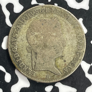 1846-B Hungary 10 Krajczar Lot#C0138 Silver!