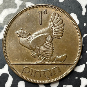 1931 Ireland 1 Penny Lot#MK284 Nice!