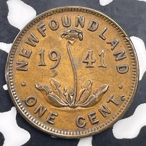 1941-C Newfoundland Small Cent Lot#C1474 Nice!