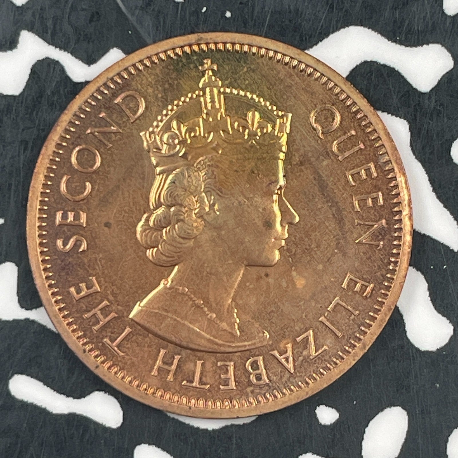 1969 Seychelles 2 Cents Lot#F7821 Proof!