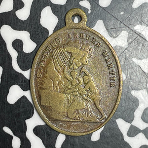 Undated Vatican City Pope Pius IX Religious Medal Lot#T6289