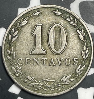 1906 Argentina 10 Centavos Lot#T9326