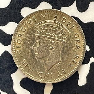 1941-C Newfoundland 5 Cents Lot#T5948 Silver! High Grade! Beautiful Toning!