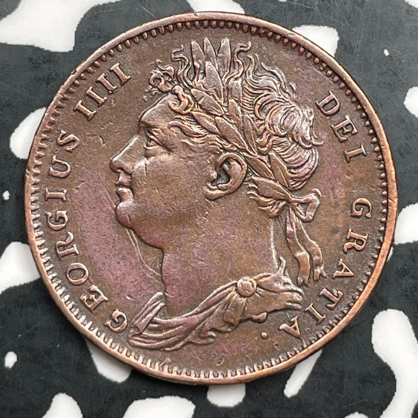 1823 Great Britain Farthing Lot#F7869