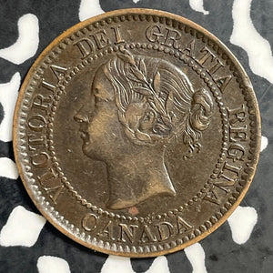 1859 Canada Large Cent Lot#E7376 Nice!