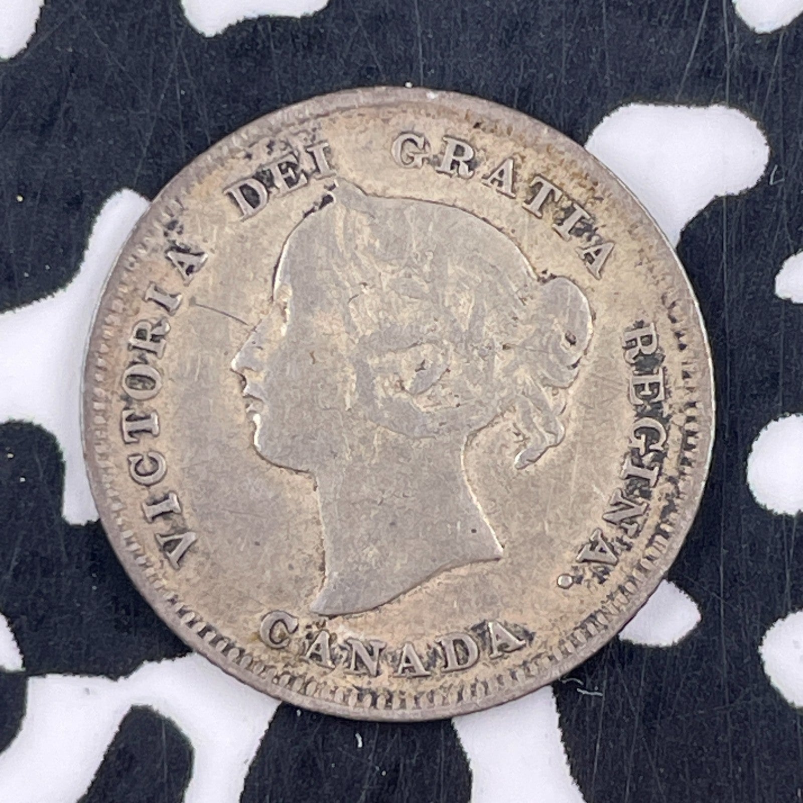 1896 Canada 5 Cents Lot#F5024 Silver!