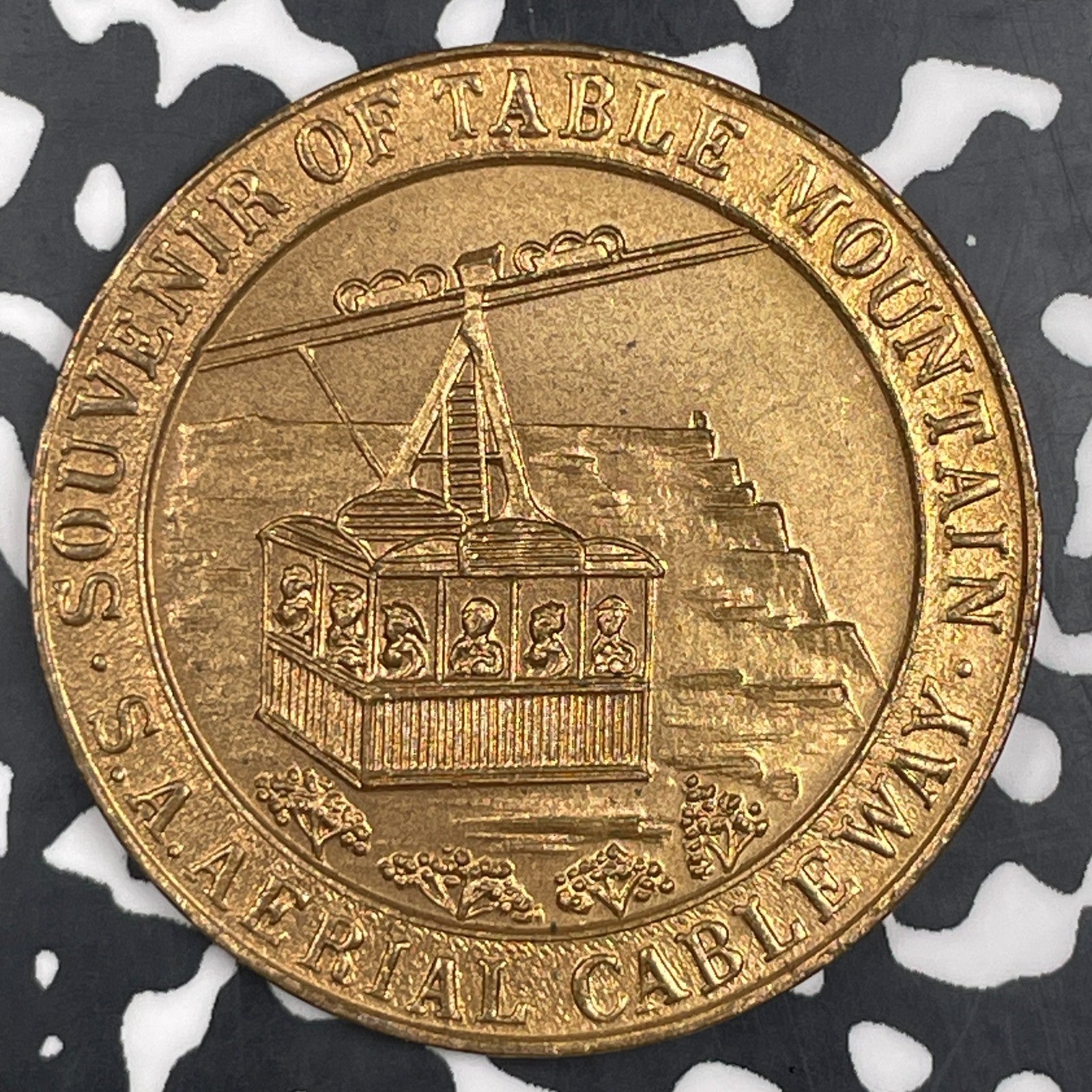 1929 South Africa Table Mountain Cableway Medal Lot#C9318 34mm