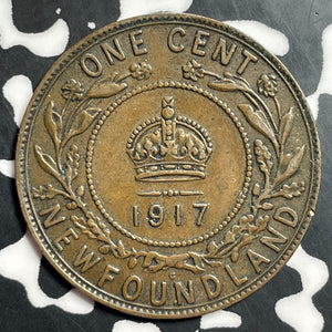 1917-C Newfoundland Large Cent Lot#E7269