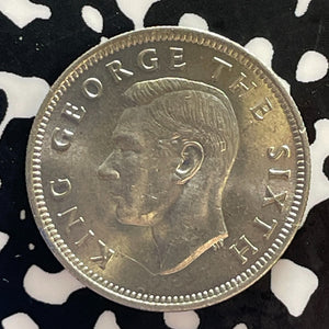 1948 New Zealand 1 Shilling Lot#T3047 High Grade! Beautiful!