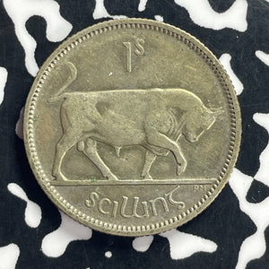 1933 Ireland 1 Shilling Lot#T9245 Silver!