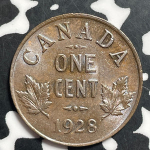 1928 Canada Small Cent Lot#T1403 High Grade! Beautiful!