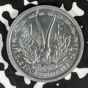 1948 French Equatorial Africa 1 Franc (9 Available) High Grade! (1 Coin Only)