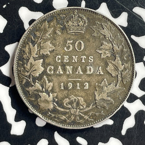 1912 Canada 50 Cents Lot#T7047 Silver!