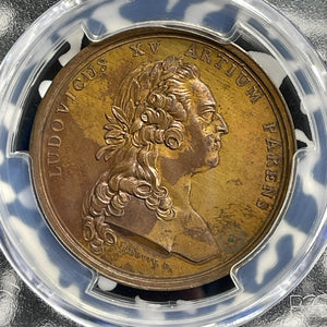 1751 France Birth Of The Duke Of Burgundy Medal PCGS MS63 Lot#G1019 Choice UNC!