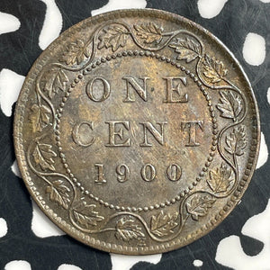 1900-H Canada Large Cent Lot#T0983 High Grade! Beautiful!