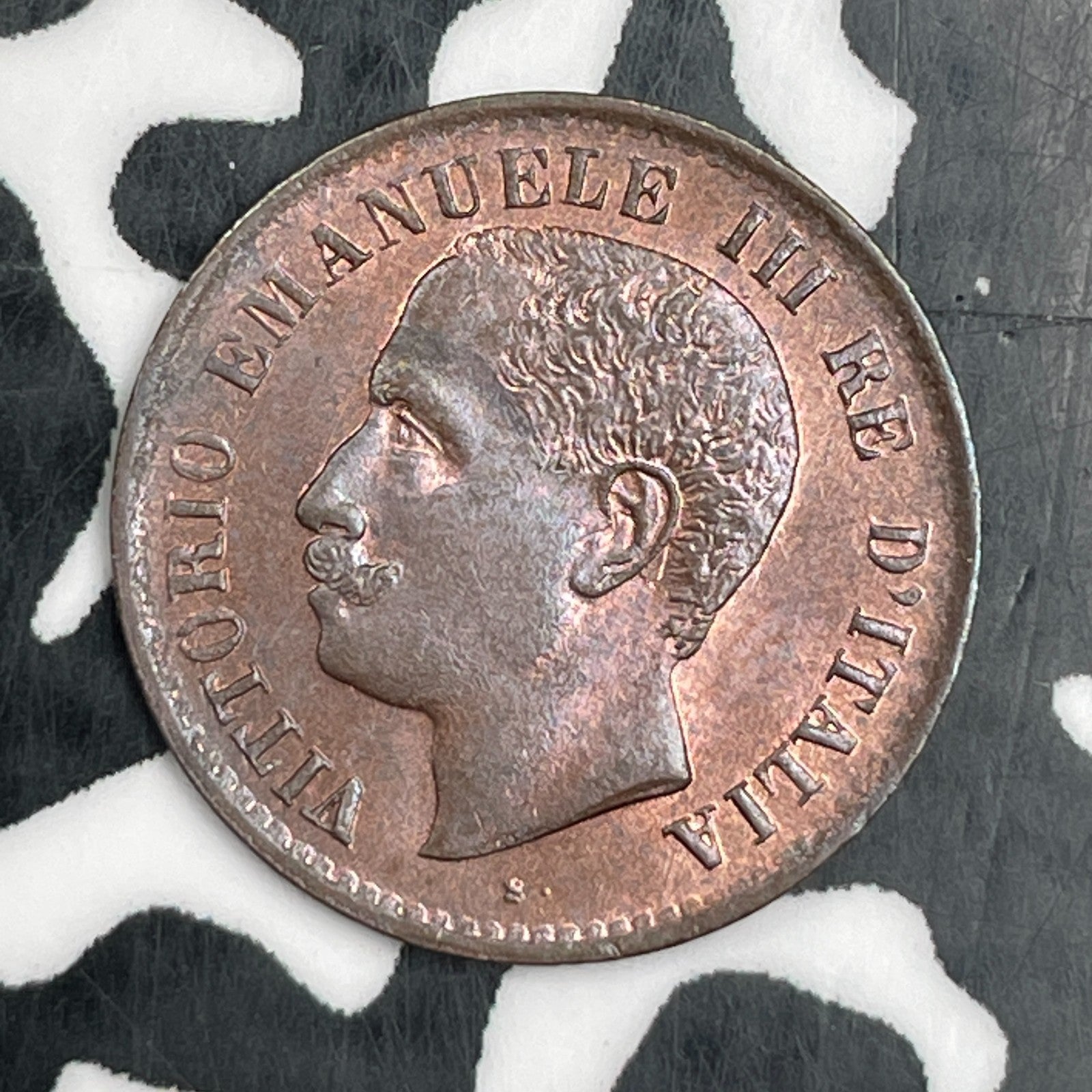 1904-R Italy 1 Centesimo Lot#N2206 High Grade! Beautiful!