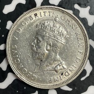 1927 Australia 1 Florin Lot#T3165 Silver! Nice! KM#31