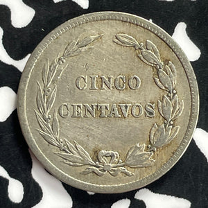 1917 Ecuador 5 Centavos Lot#T9648