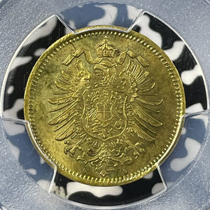 (c.1887) Canada Montreal Gesangverein Teutonia 5 Cents Token PCGS MS63 Lot#G110