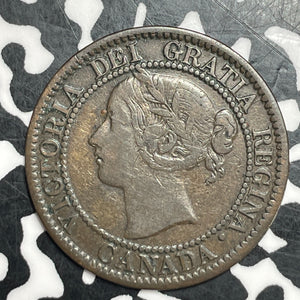 1858 Canada Large Cent Lot#JM9523 Key Date!