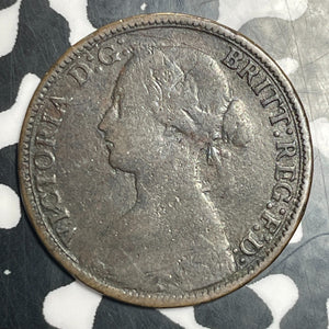 1867 Great Britain Farthing Lot#T2739