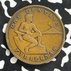 1918-S U.S. Philippines 1 Centavo Lot#C0094