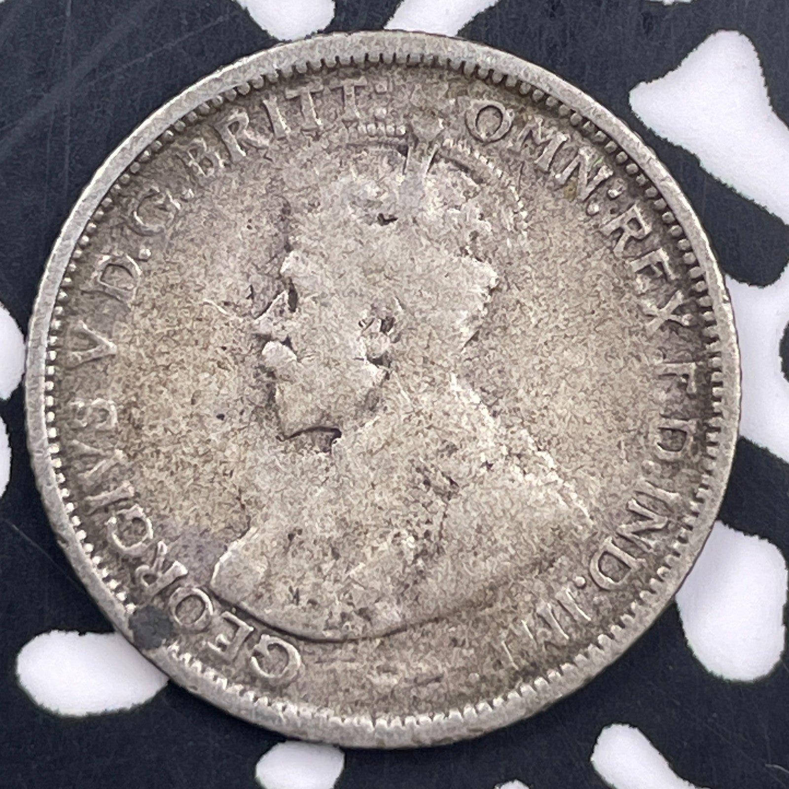 1912 Australia 6 Pence Sixpence Lot#F2981 Silver!
