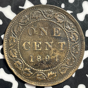 1894 Canada Large Cent Lot#T1488 Nice! Key Date!