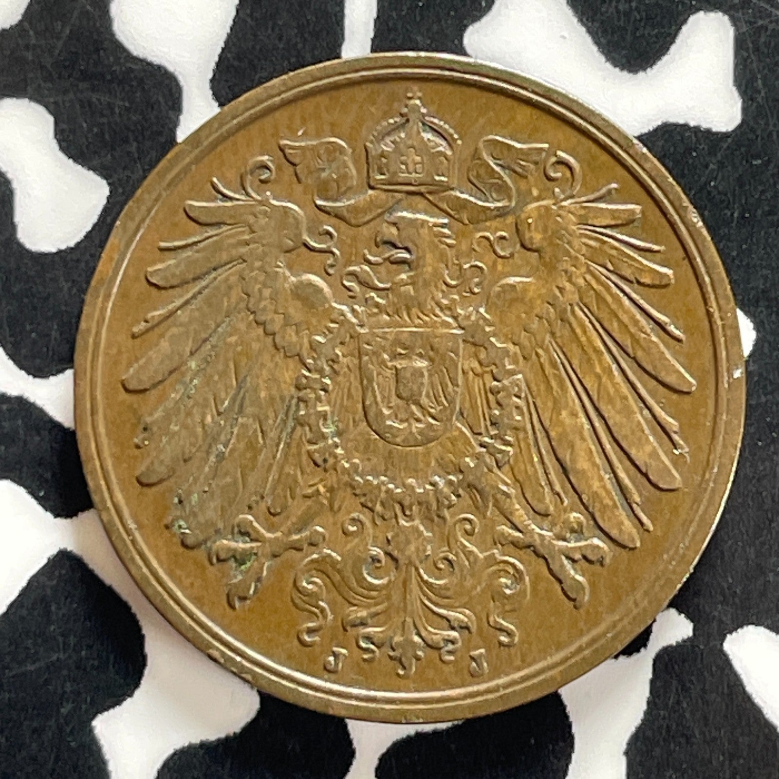 1911-J Germany 2 Pfennig Lot#C3312