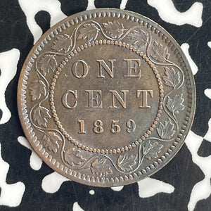 1859 Canada Large Cent Lot#T8421 Nice!