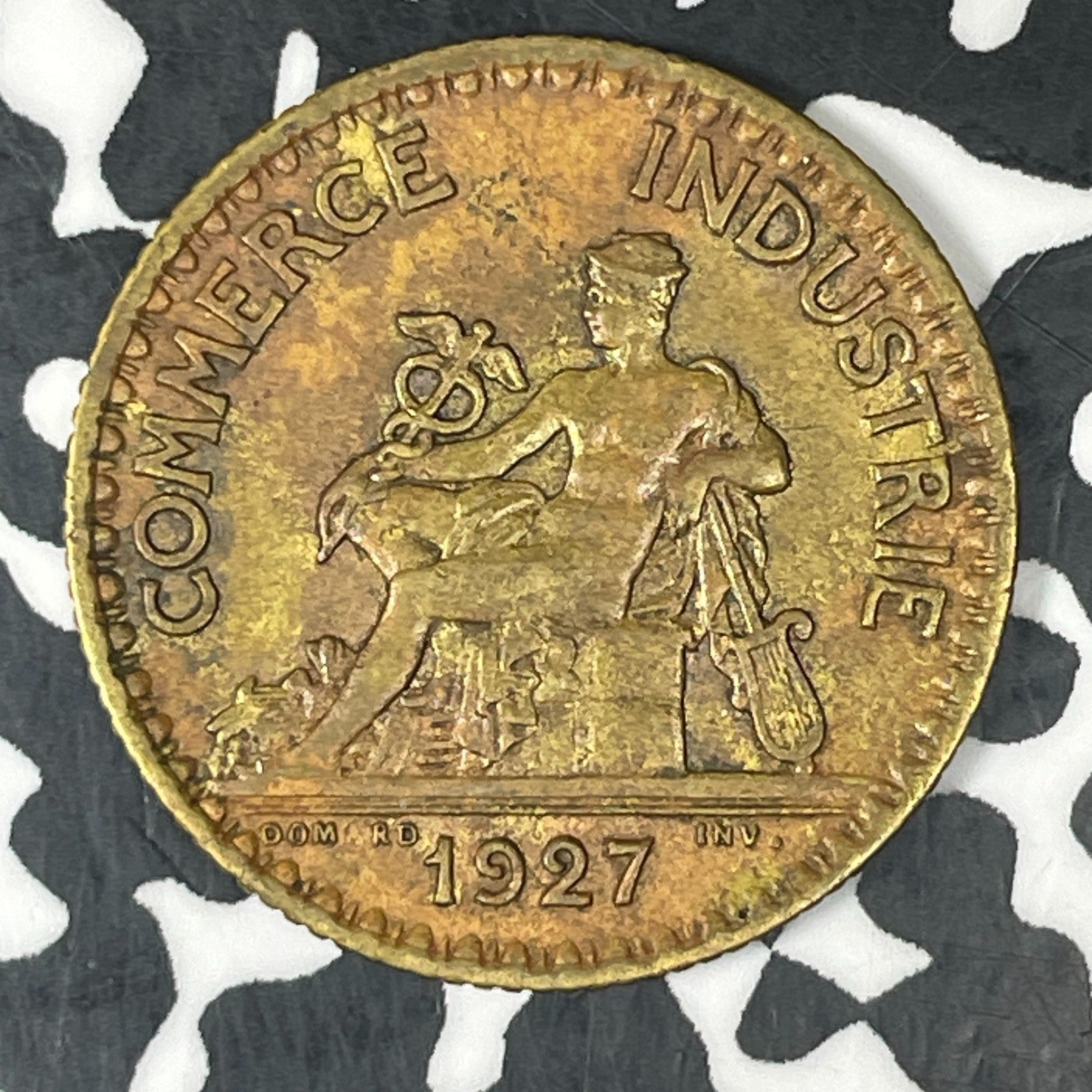 1927 France 1 Franc Lot#C7793