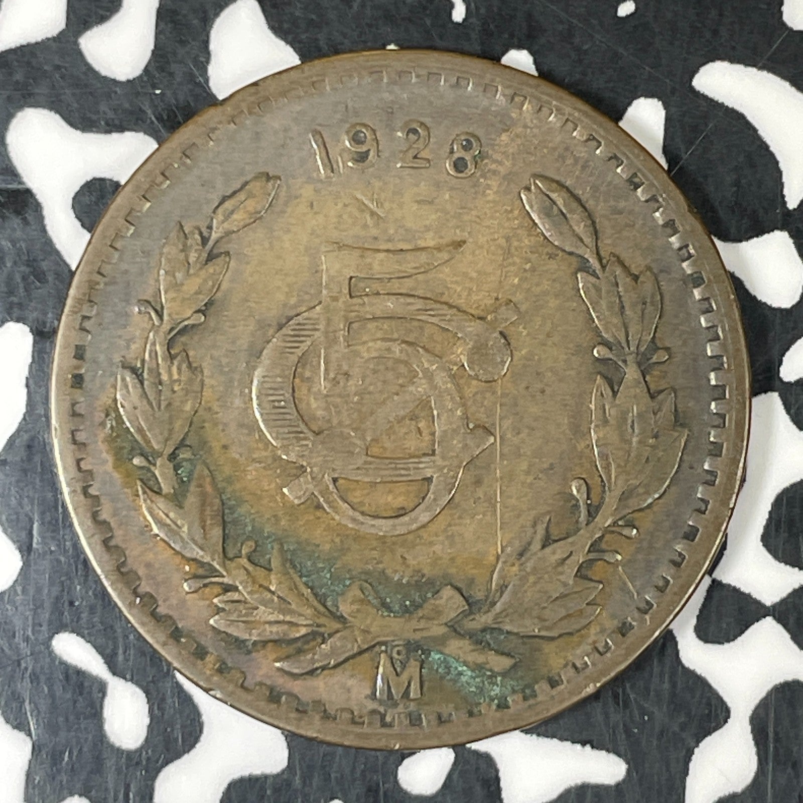 1928-Mo Mexico 5 Centavos Lot#C6927