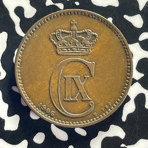1906 Denmark 5 Ore Lot#T8660