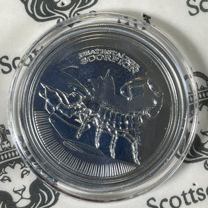 2017 Chad 5x Scorpion 500 Francs Scottsdale Mint Set Lot#B2645 Silver!