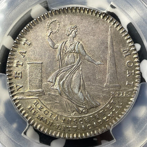 (1765) France Louis XV Jeton PCGS AU55 Lot#G9428 Silver! Feuardent-4393