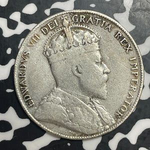 1909 Newfoundland 50 Cents Lot#T4009 Silver!