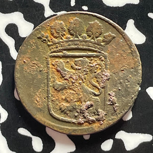1736 Netherlands East Indies Holland 1 Duit Lot#T4373