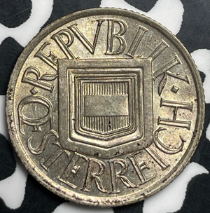 1926 Austria 1/2 Schilling Half Schilling Lot#T9763 Silver! Nice!