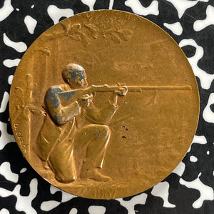 1907 Switzerland Geneva Shooting Festival Medal Lot#JM0240 45mm, Richter#732