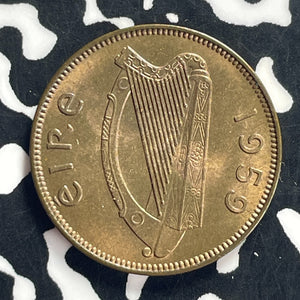 1959 Ireland Farthing Lot#T9225 High Grade! Beautiful!