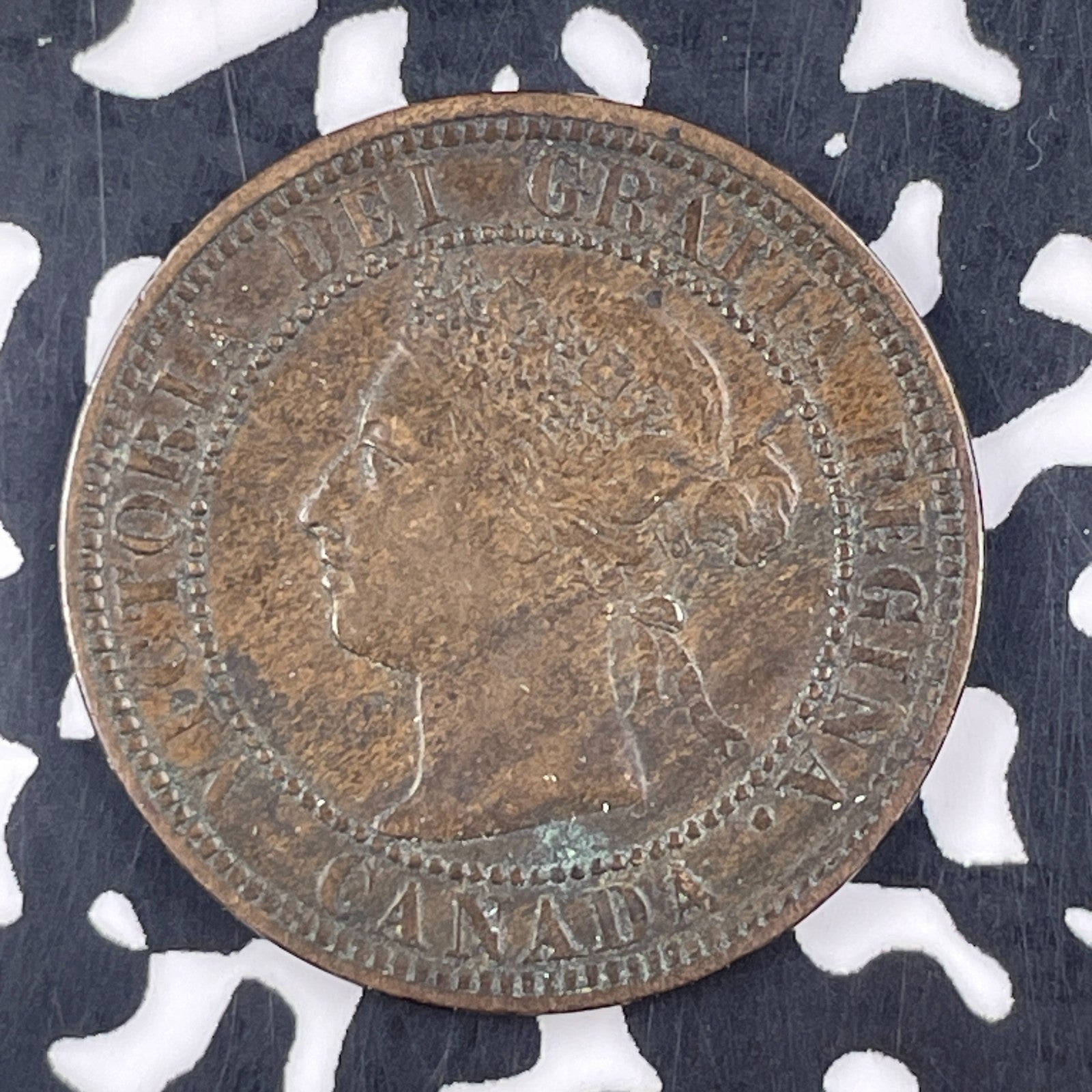 1884 Canada Large Cent Lot#F5035 Nice!