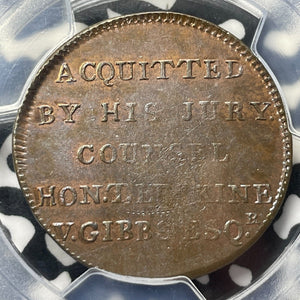 1794 Great Britain Middlesex Half Penny Conder Token PCGS MS63BN Lot#G8625