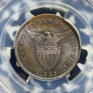 1905 U.S. Philippines 1 Centavo PCGS MS64BN Lot#G723 Choice UNC!
