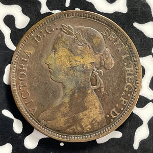 1889 Great Britain 1/2 Penny Half Penny Lot#T9428