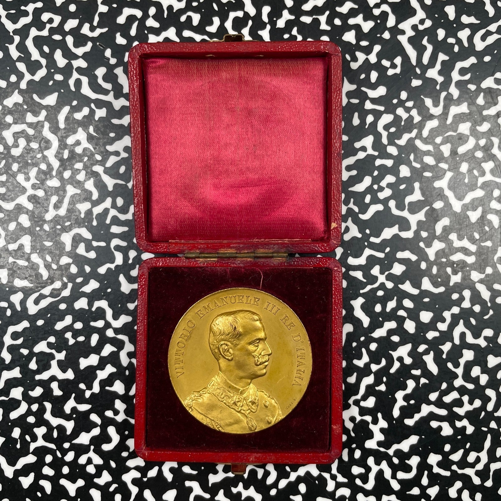 (1904-05) Italy Victor Emmanuel III Campionaria Expo Medal Lot#B3515 With Box